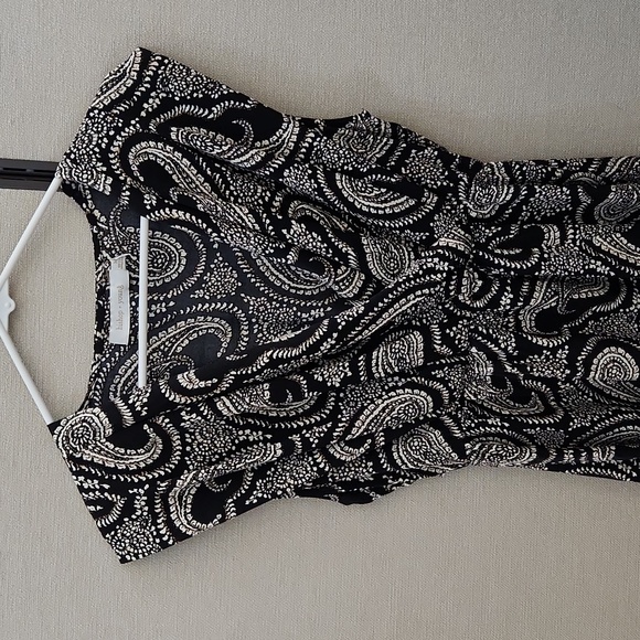 bishop + young Aeries Paisley Print Dress Size Medium - Picture 3 of 16